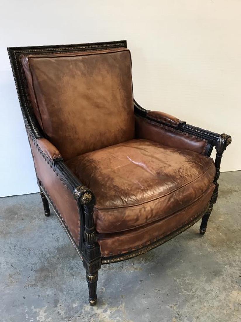 Councill Furn. Co. Leather arm chair (1 of 4)