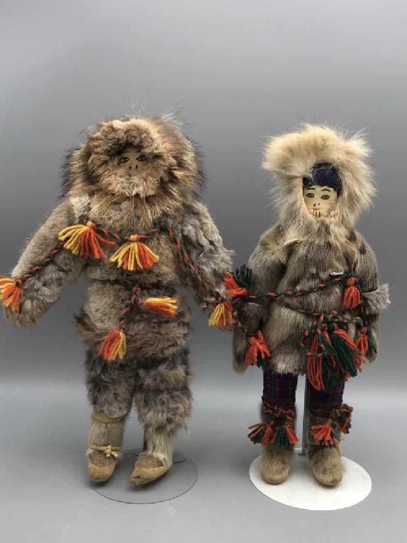 Pair of Eskimo Dolls (1 of 7)
