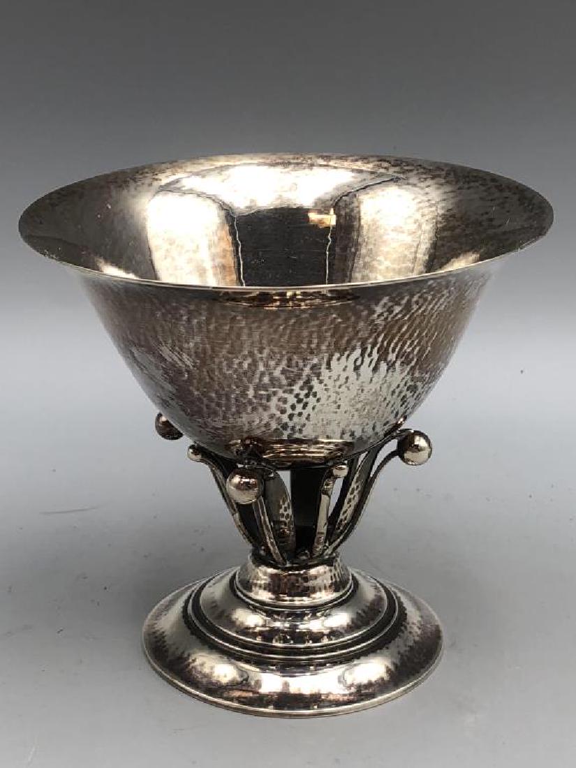 Georg Jensen Sterling Silver Pedestal Bowl (1 of 4)