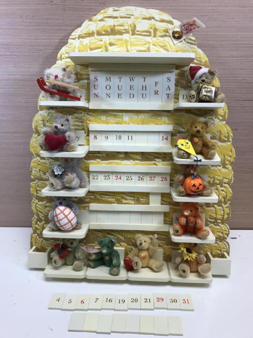 Steiff calendar bears (1 of 4)