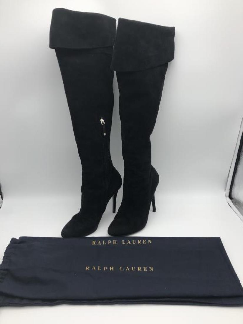 Ralph Lauren thigh high boots (1 of 8)