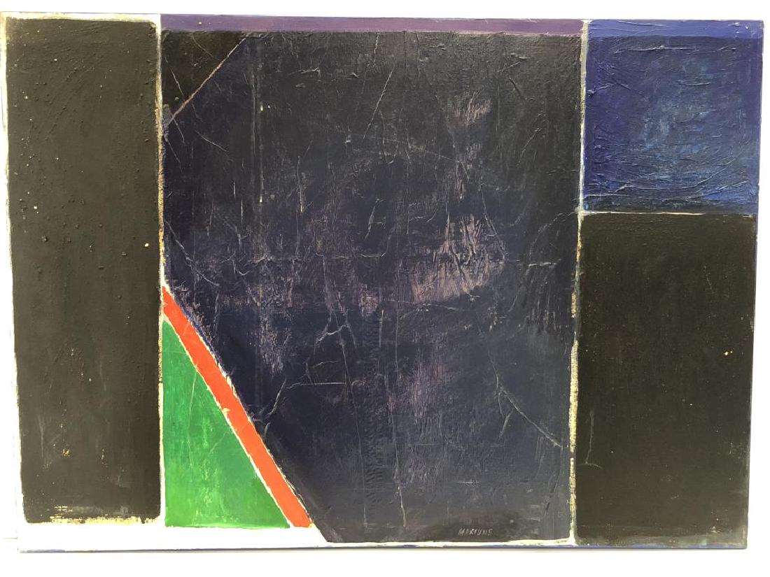 Oil Painting of Shapes by Ben Marcune (1 of 4)