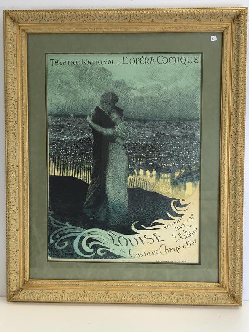 French Theater Advertising Poster (1 of 6)