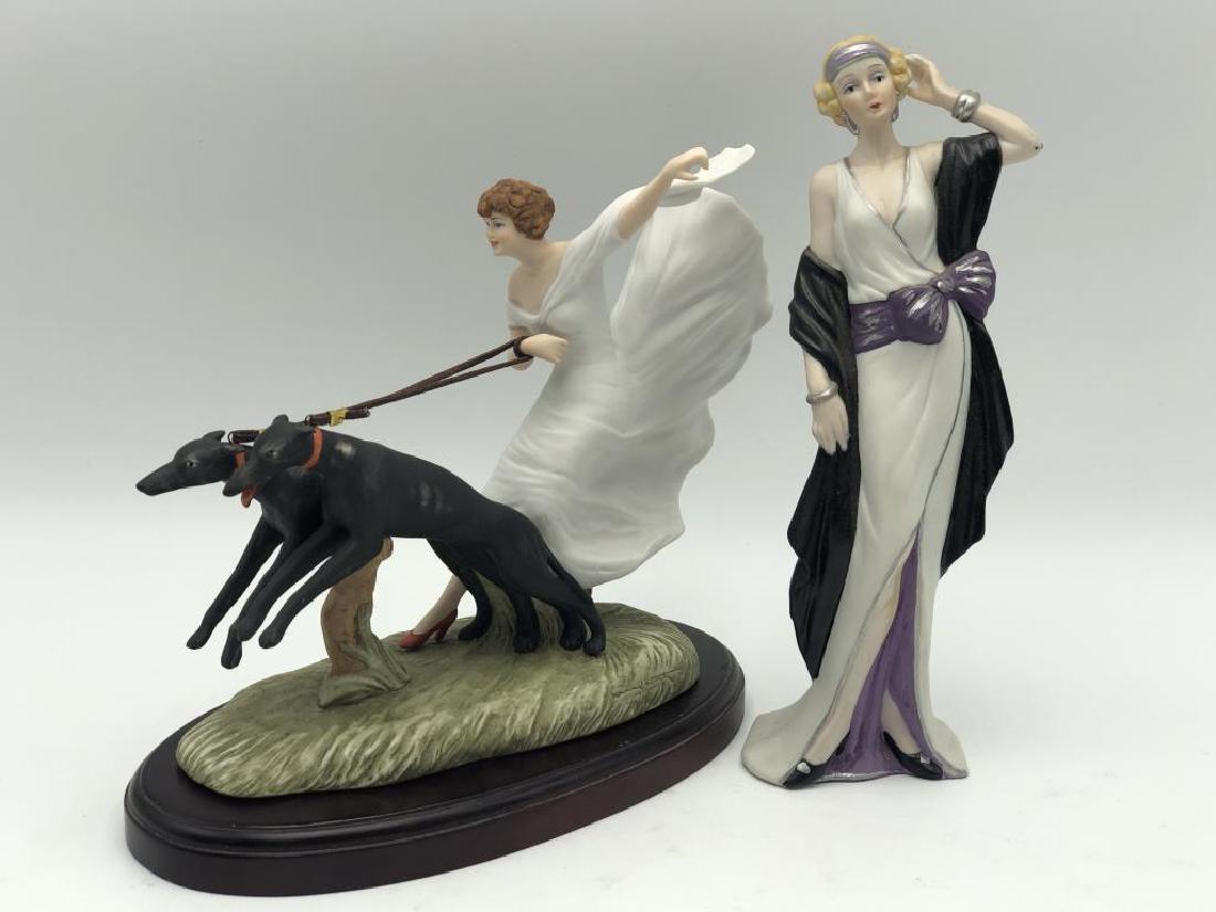 2 Art Deco Style Figurines (1 of 10)