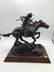 The Winchester Rider, bronze sculpture
