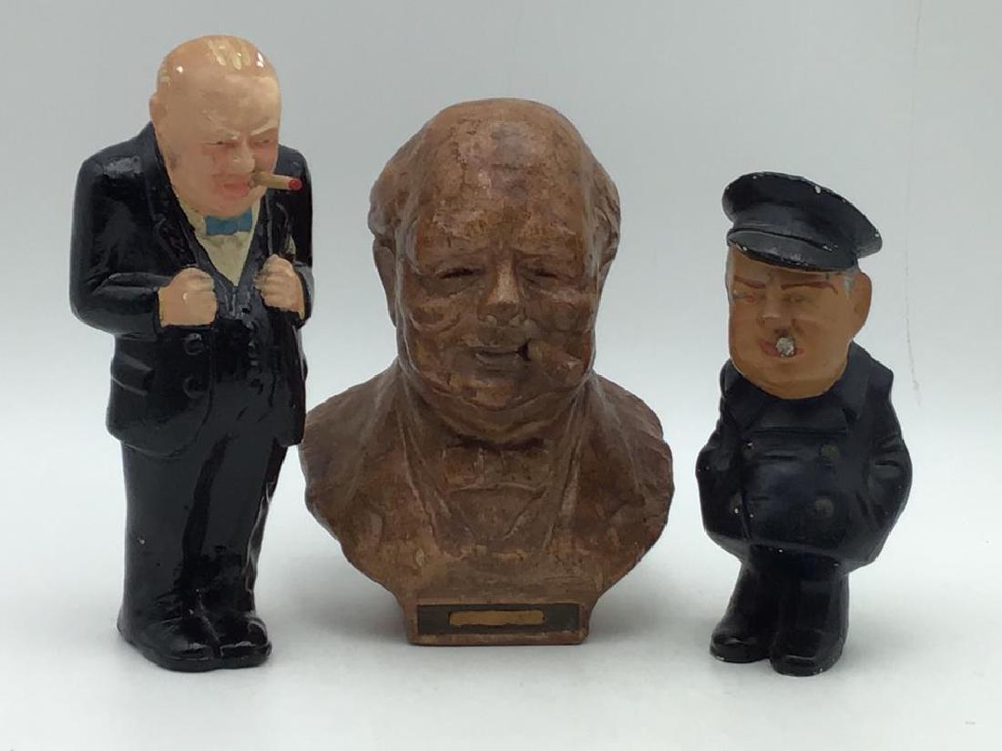 Lot of three Churchill figures (1 of 14)
