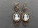 14k gold onyx cameo brooch and earrings set - 7