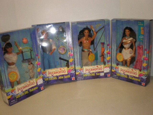 pocahontas sun colors doll