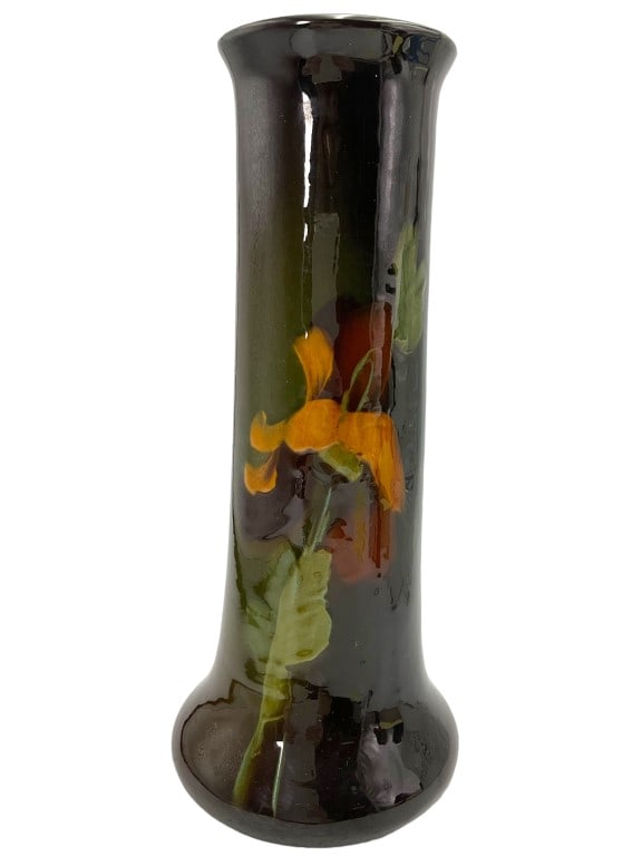 Weller Style Painted Pottery Vase (1 of 8)