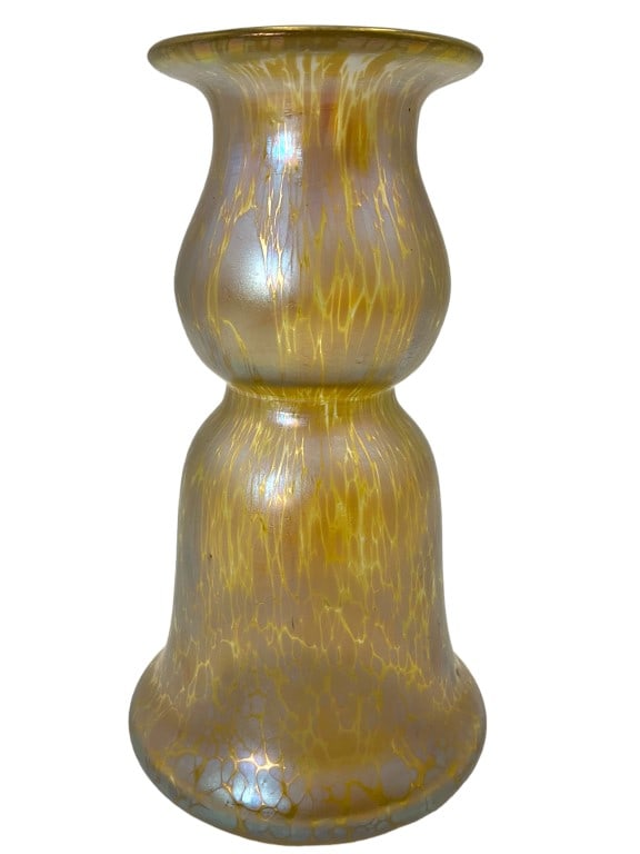 Loetz Style Oil Spot Art Nouveau Vase (1 of 7)