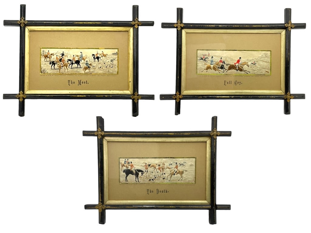 3 Thomas Stevens Woven Silk Fox Hunt Series (1 of 10)