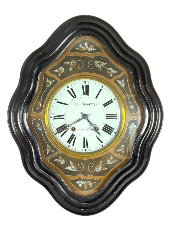 Chazottes French Picture Frame Clock Auction