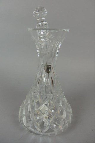 Waterford Carafe and Letter Opener: Waterford carafe and letter opener.