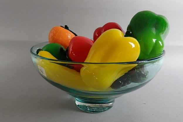 Blenko Blown Glass Centerbowl (1 of 2)