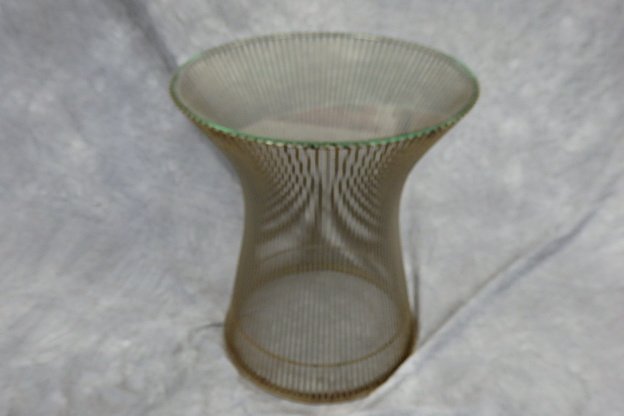 Knoll Warren Platner wire side table (1 of 3)