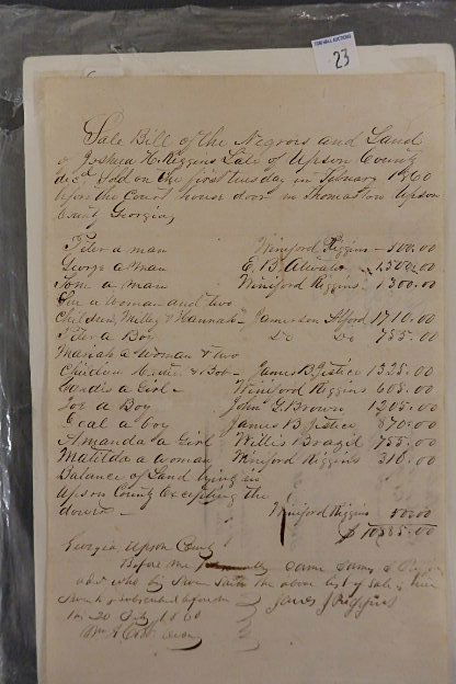 1860 Court House Slave Auction (1 of 2)