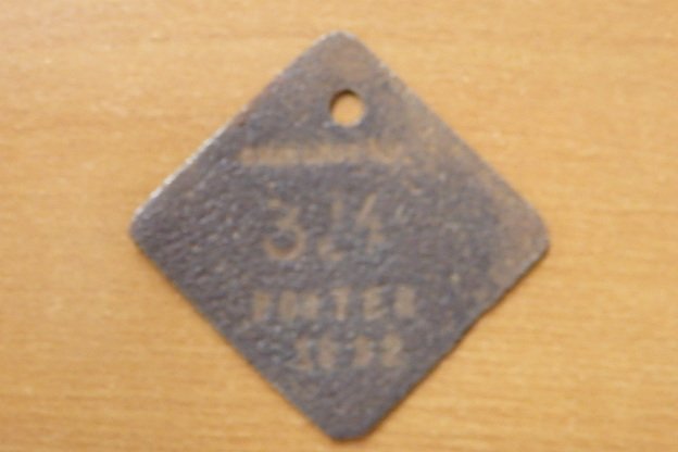 1832 Charleston S.C. Slave Tag (1 of 5)