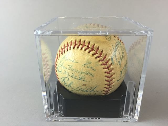1954 Brooklyn Dodgers Signed Baseball (1 of 7)