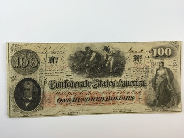 Confederate Currency 1863 (1 of 2)