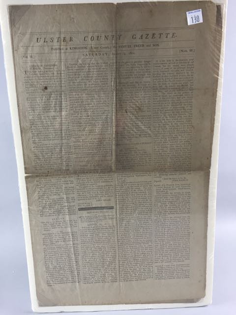 Ulster County Gazette, 1800 (1 of 2)