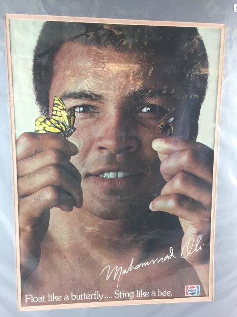 Muhammad Ali Advertising Poster (1 of 3)