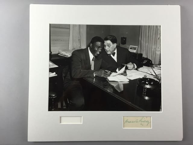 Branch Rickey Autograph & Photo (1 of 2)