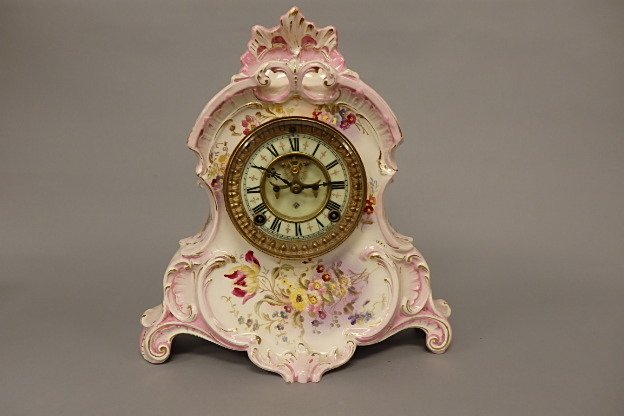 Royal Bonn, Ansonia China Case Clock (1 of 7)