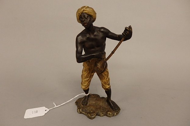 Franz Bergman Austrian Bronze Figural Sculpture (1 of 9)