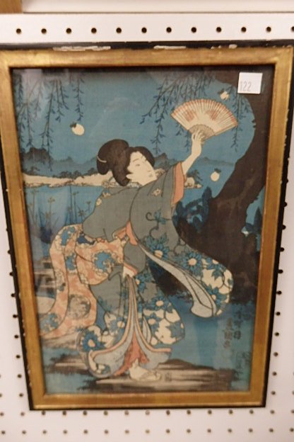 3 Japanese Woodblock Prints (1 of 10)