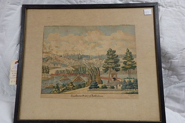 B. Benade Watercolor of Bethlehem (1 of 5)