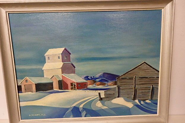 Oil on Board - A. Tompa (1 of 5)