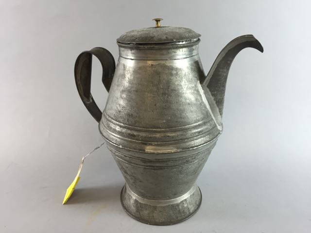 Early Tin Lighthouse Coffee Pot (1 of 2)
