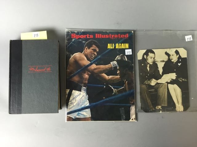 Muhammad Ali Autograph & Grouping (1 of 4)