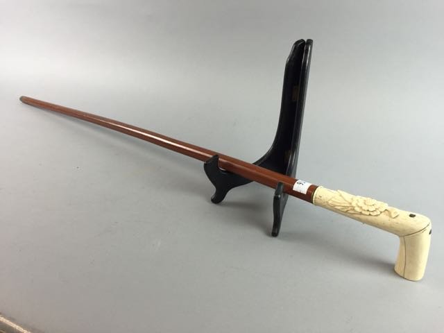 Walking Stick with Ivory Handle (1 of 4)