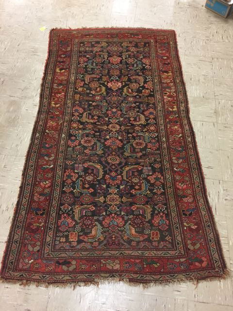 Antique Persian Bijar Rug (1 of 3)