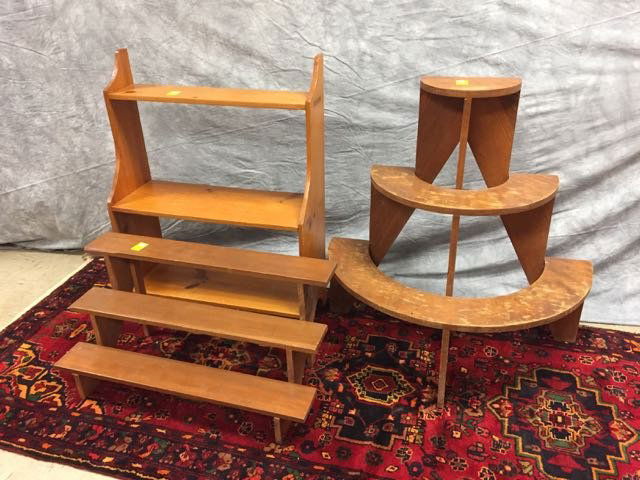 Lot of 3 Bucket Benches (1 of 1)