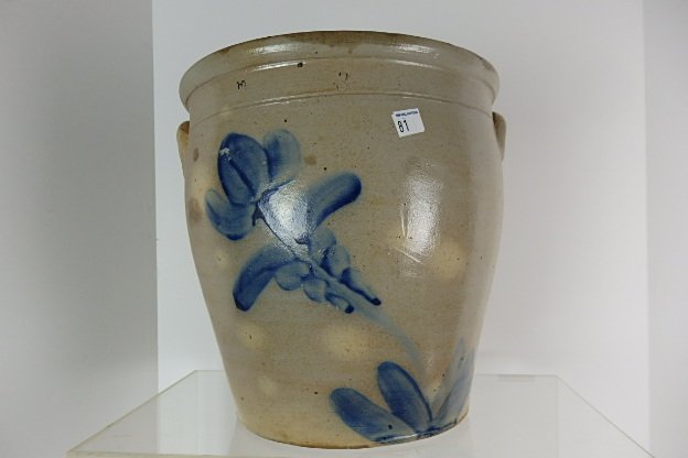19th Century Stoneware Crock (1 of 7)