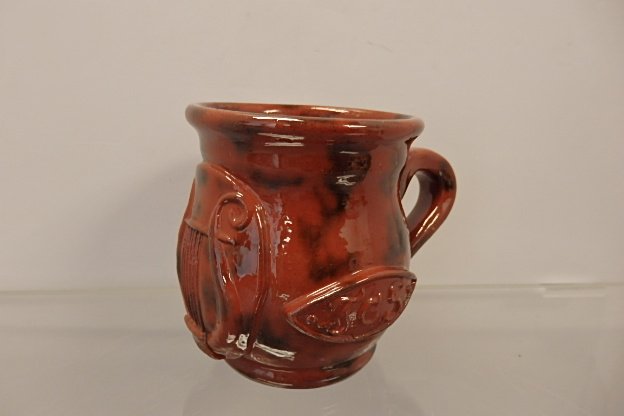 JCS Redware Mug (1 of 4)