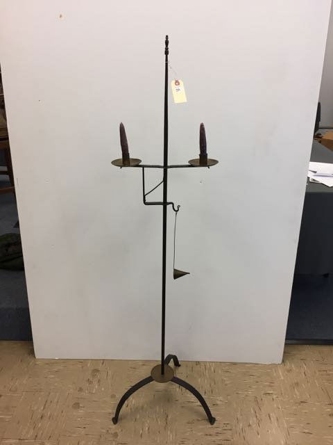 Thomas Loose Wrought iron Candle Lamp (1 of 3)