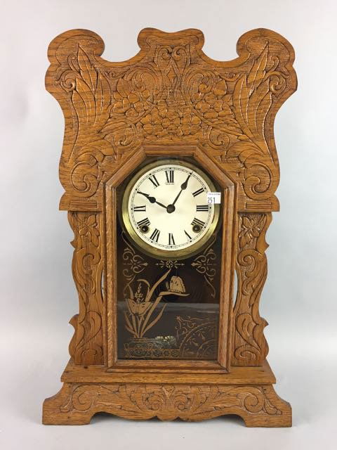 Gingerbread Mantle Clock (1 of 3)