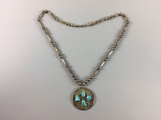 Sterling Native American Necklace (1 of 3)