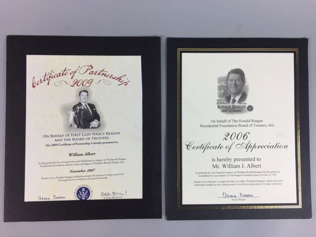 Ronald Reagan, 2 signed books (1 of 5)