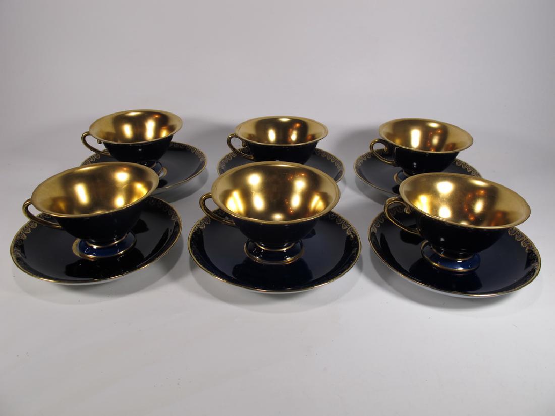 Epiag, Czechoslovakia set of 6 porcelain cups (1 of 10)