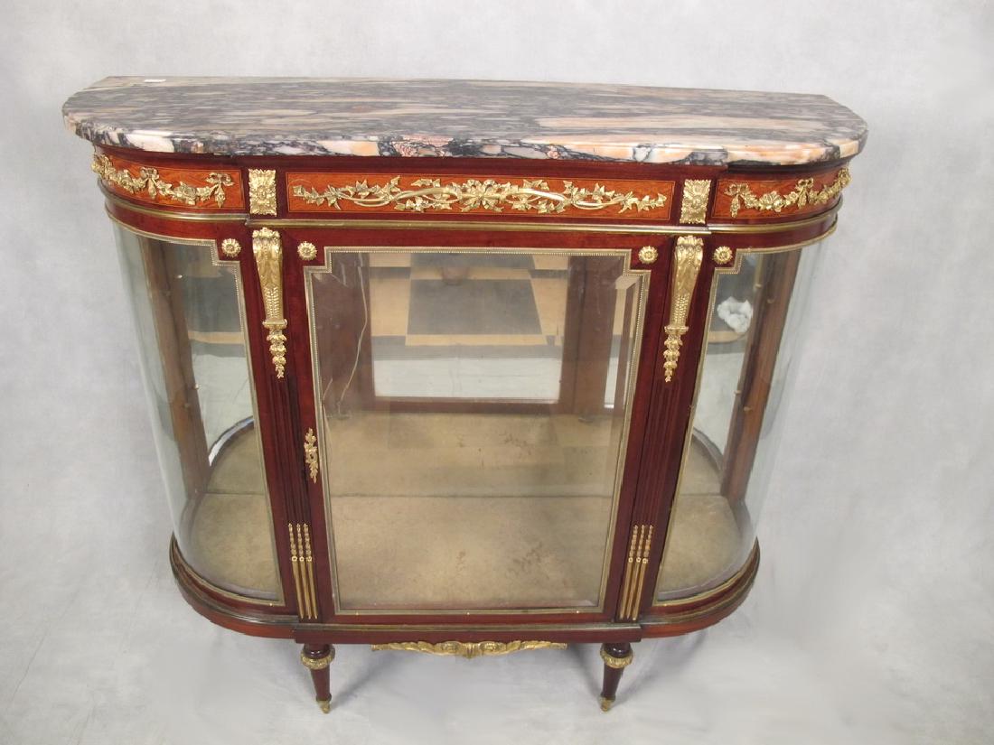 Antique Linke quality bronze mounted vitrine (1 of 10)