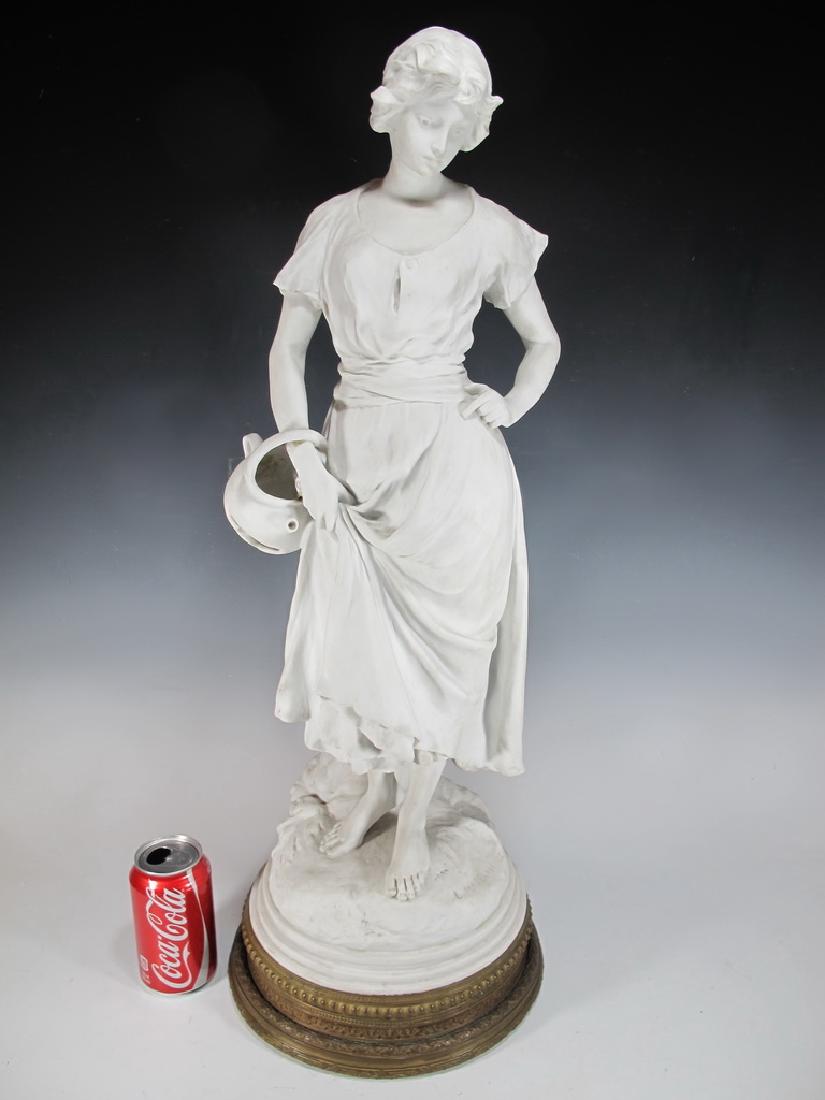 Luca MADRASSI (1848-1919) bisque statue (1 of 9)