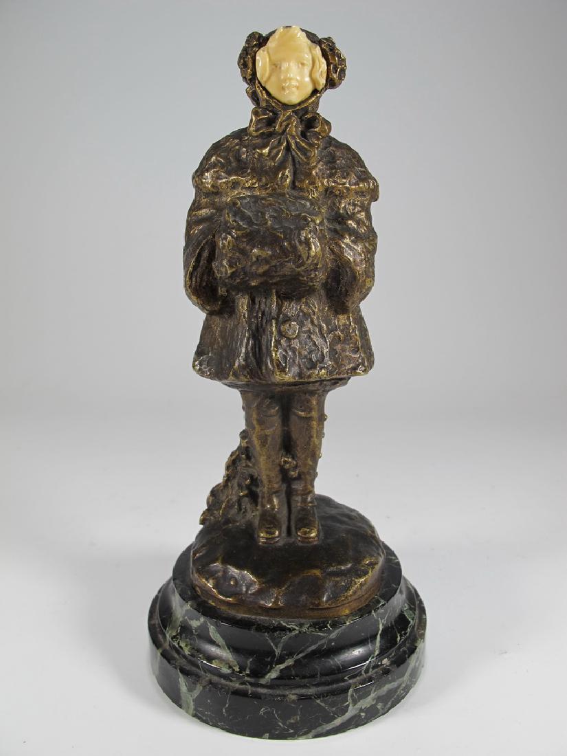 Signed Forestier bronze sculpture (1 of 7)