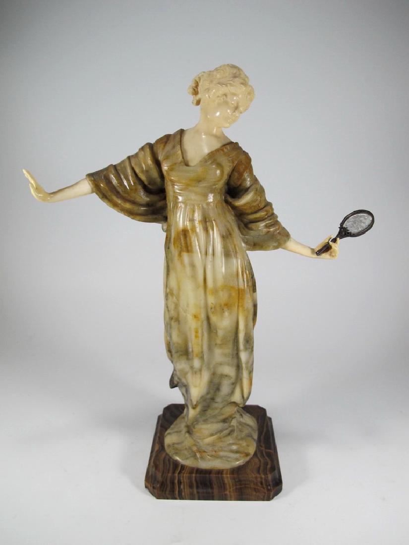 Paul PHILIPPE (1870-1930) alabaster statue (1 of 9)