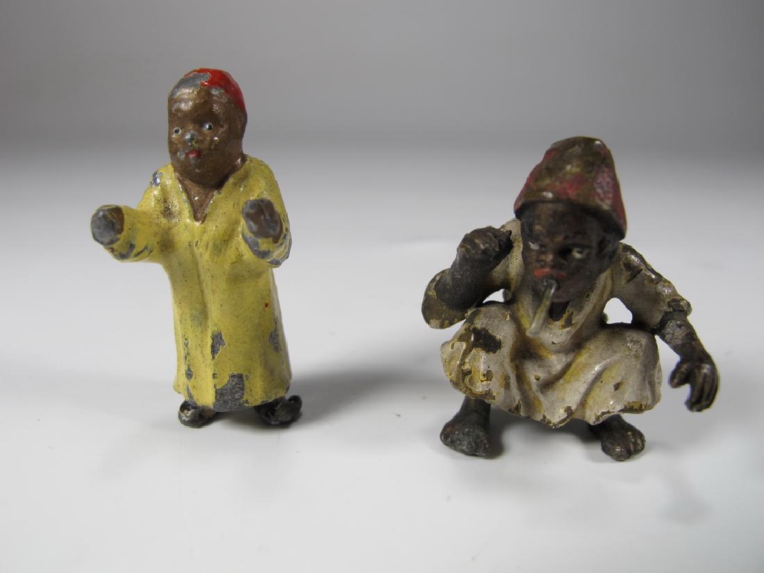 Antique Vienna bronze Orientalist 2 boys statues (1 of 3)