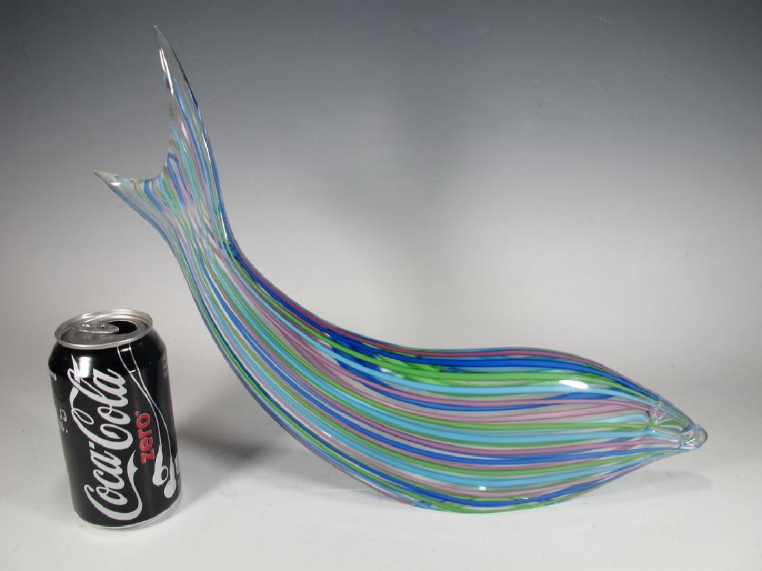 Italian fish  murano glass sculpture (1 of 6)