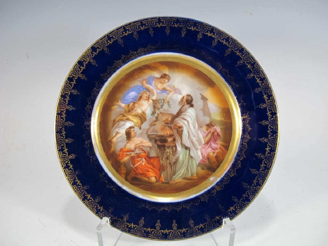 Antique Czechoslovakian porcelain plate (1 of 5)